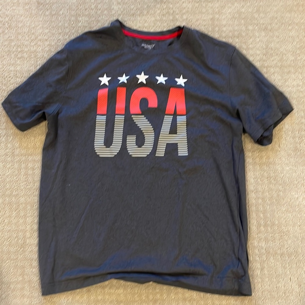 Gray old navy active shirt (medium)